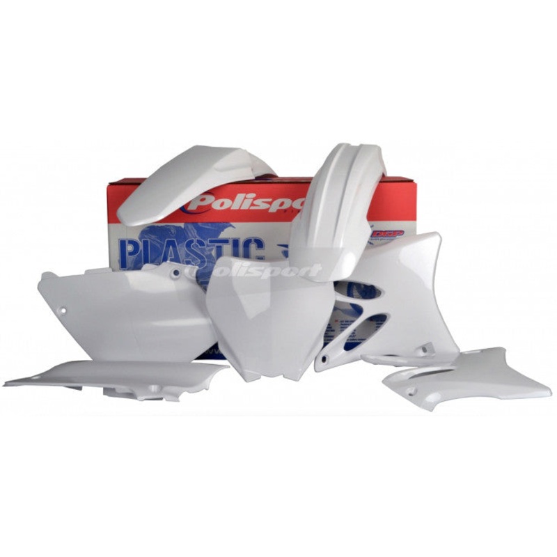 POLISPORT PLASTIC BODY KIT WHITE 90151