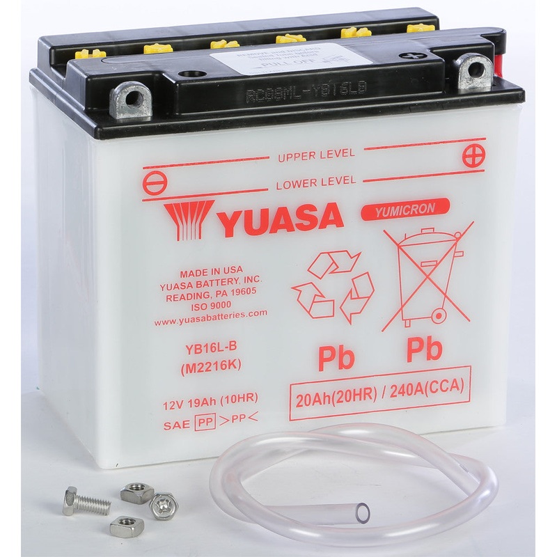 YUASA BATTERY YB16L-B CONVENTIONAL YUAM2216K