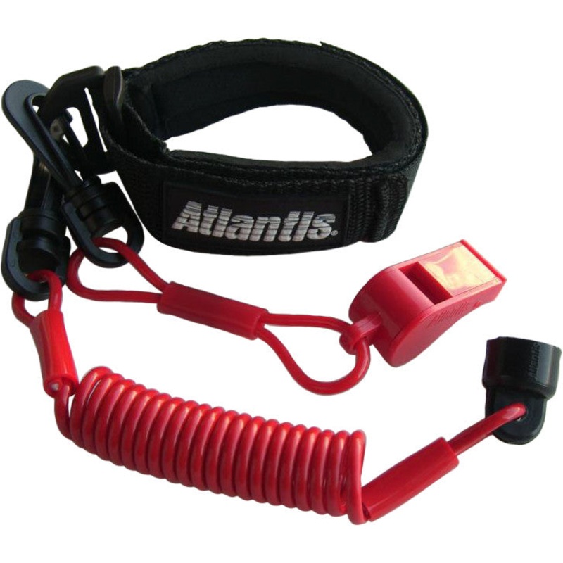 ATLANTIS PRO FLOATING WRIST LANYARD RED A8123PFW