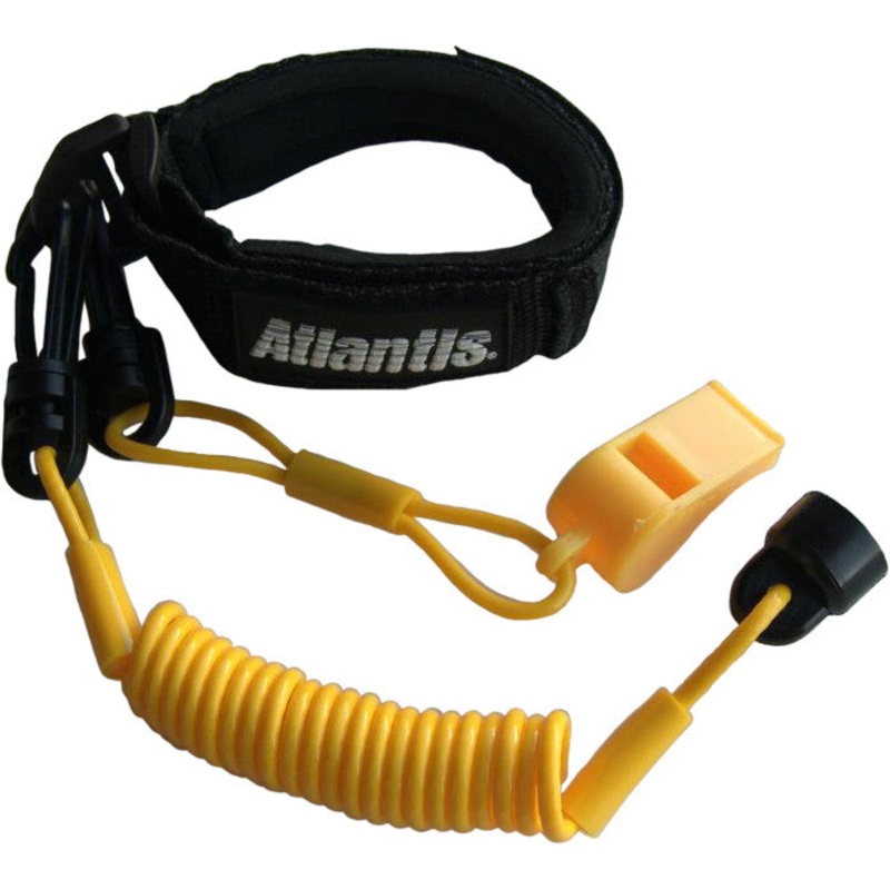 ATLANTIS PRO FLOATING WRIST LANYARD YELLOW A7447PFW