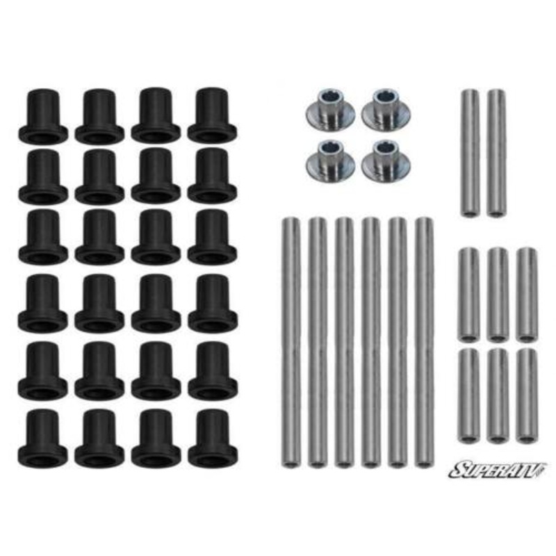 SuperATV HDPE A Arm Bushing Kit for Polaris RZR 800 / 800 S / 800 4