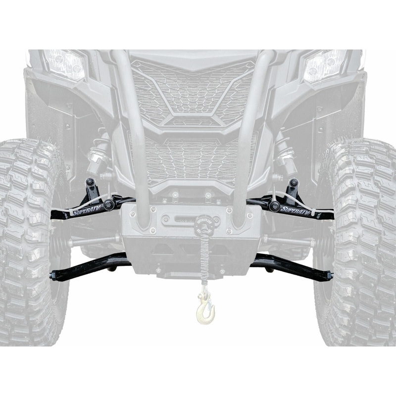 SuperATV High Clearance 1.5" Forward Offset A-Arms for Can-Am Maverick Trail