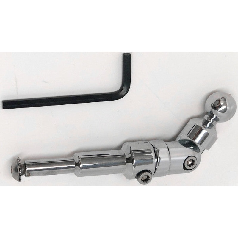TECHMOUNT MIRROR MOUNT CHROME HARLEY 4-31002C