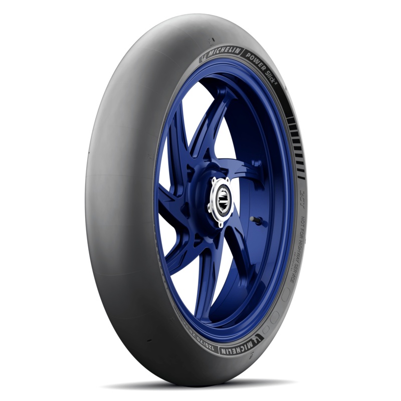 Michelin Power Slick 2 Front Tyre 120/70 ZR-17 58W Tubeless