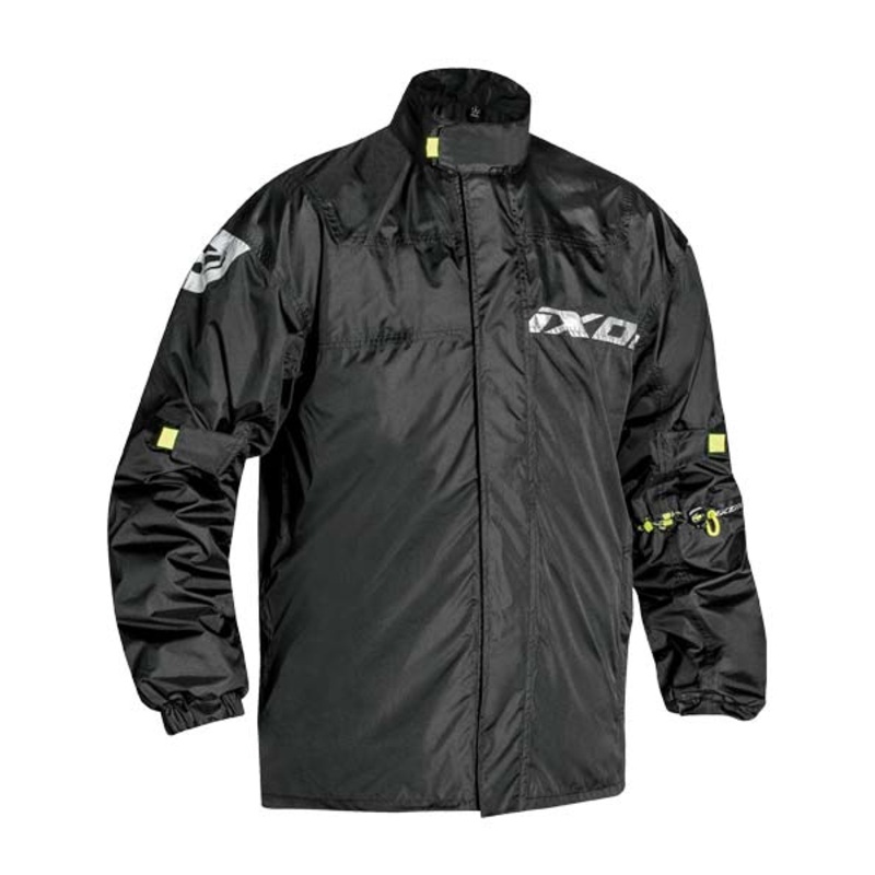 Ixon Madden Rain Jacket - Black/Bright Yellow