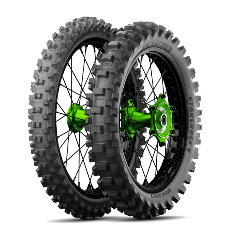 Michelin Starcross 6 110/100-18 64M NHS R TT Medium/Soft Rear Tyre