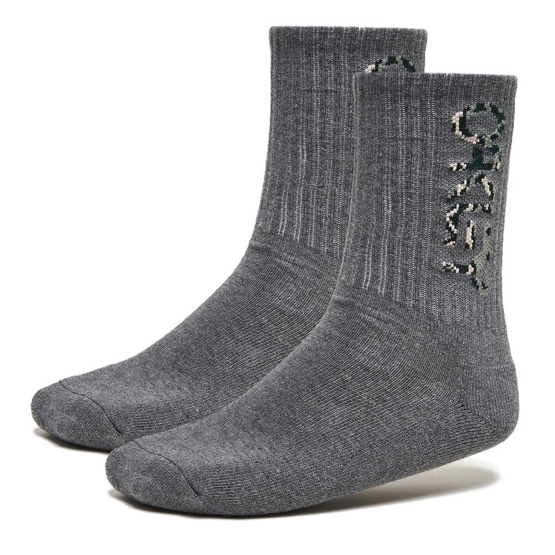 Oakley New Athletic 3 Pack B1B Icon 2.0 Socks - Grey