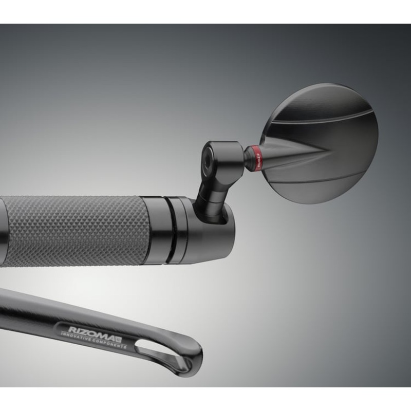 Rizoma Spy-R 60 Black Bar End Mirror