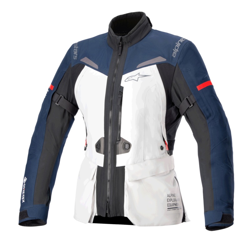 Alpinestars St7 2L Gore-Tex Women Jacket - Ice Gray/Dark Blue/Black