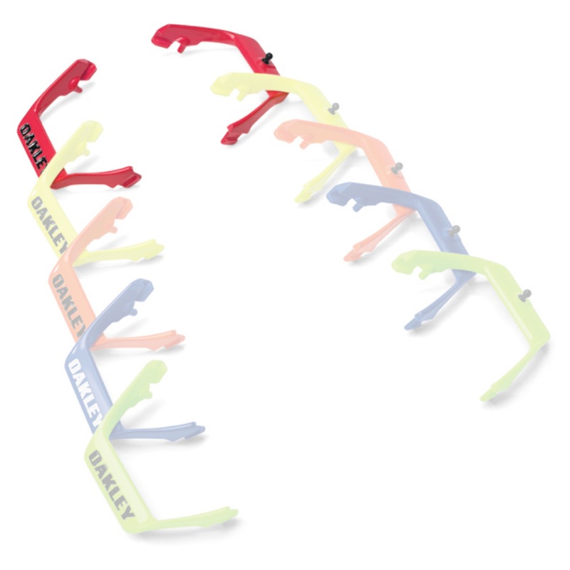 Oakley Airbrake MX Outriggers - Metallic Red