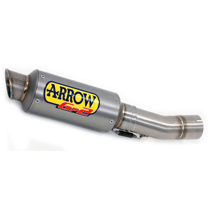 ARROW Silencer 71009GP :- GP2 Series TitaniumAPRILIA