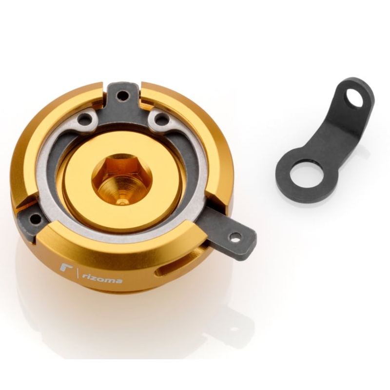 Rizoma TP013 M30x1.5 Gold Oil Filler Cap