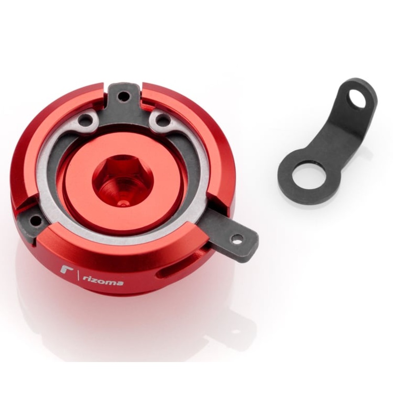 Rizoma TP013 M30x1.5 Red Oil Filler Cap