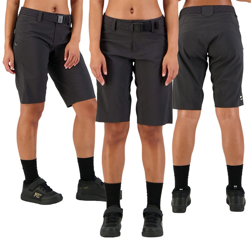 Mons Royale Virage Women's Shorts - Women's M - Black