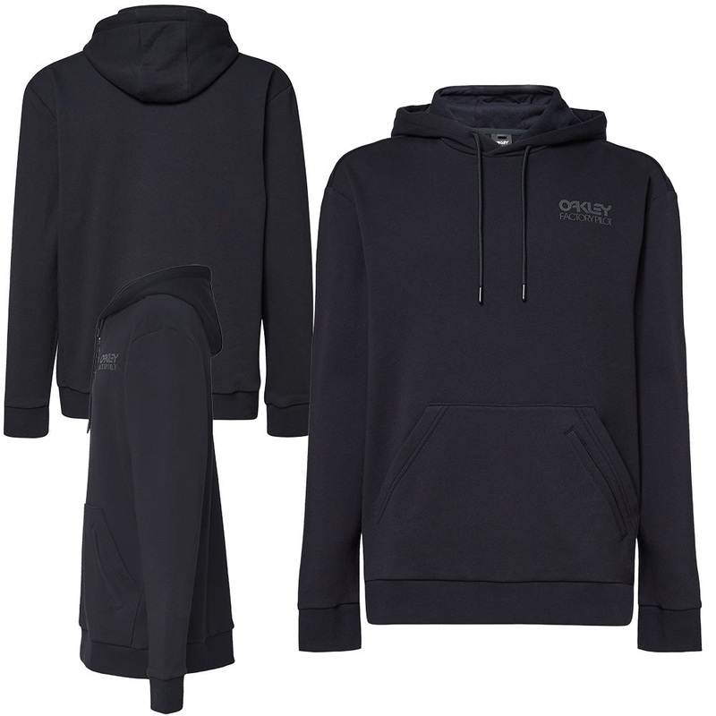 Oakley Freeride Fleece Hoodie - XL - Tonal Black